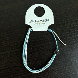 pura vida blue and white bracelets